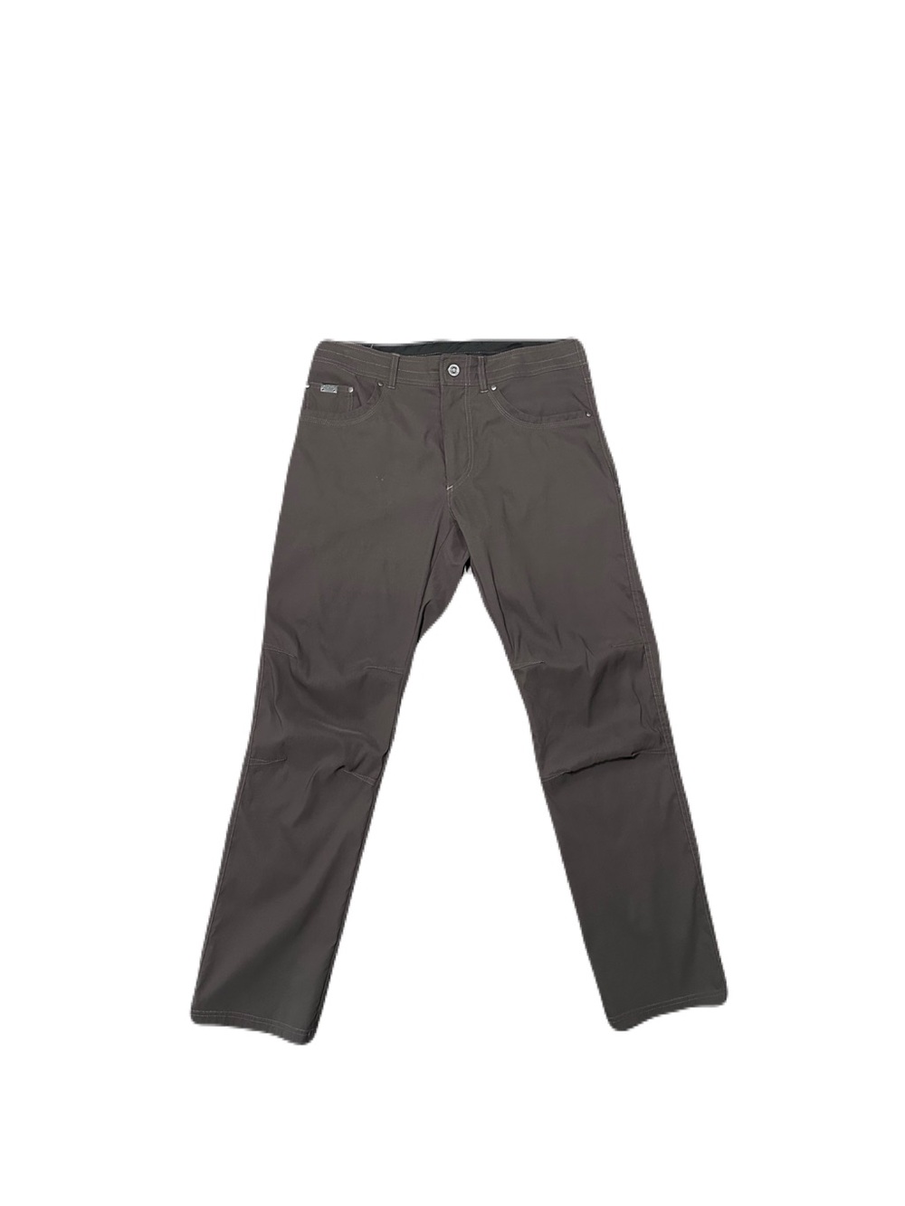 Kuhl Renegade Pants Men's 35 x 32 Brown Stretch Lightweight Hiking Trekking